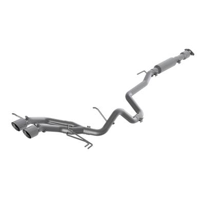 MBRP Exhaust - MBRP Exhaust S4703304 T304 2.5" Cat-Back Dual Rear Exit for 13-18 Veloster Turbo