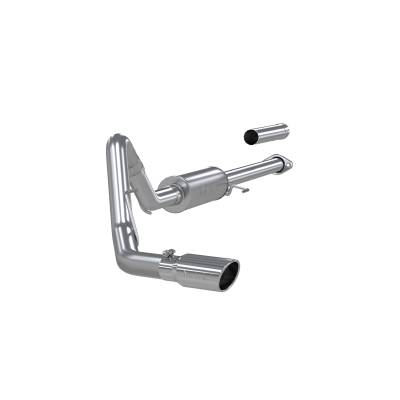 MBRP Exhaust - MBRP Exhaust S5253409 T409 3" Cat-Back One Side Exit w/Muffler 15-20 Ford F150