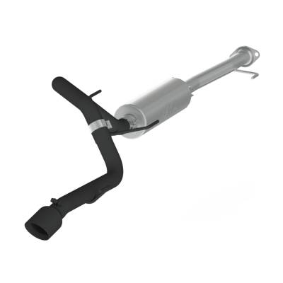 MBRP Exhaust - MBRP Exhaust S5342BLK Black 2.5" Cat-Back Single Rear Exit for 04-24 4Runner/LC
