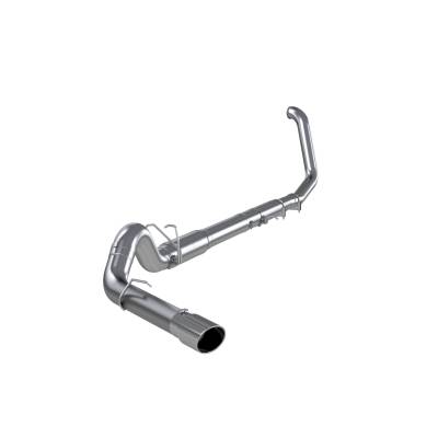 MBRP Exhaust - MBRP Exhaust S62220409 T409 5" Turbo Back One Side Exit w/Muffler 99-03 F250/350