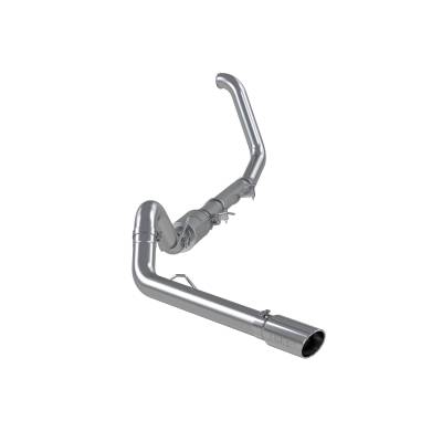 MBRP Exhaust - MBRP Exhaust S6204409 T409 4" Turbo Back Single Side Exit 99-03 Ford Excursion