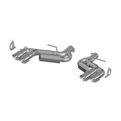 MBRP Exhaust - MBRP Exhaust S7036AL AL 3" Axle-Back Dual Rear Exit w/Muffler 16-24 Camaro SS