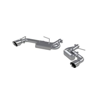 MBRP Exhaust - MBRP Exhaust S7038304 T304 2.5" Axle-Back Dual Rear Exit Exhaust 16-24 Camaro