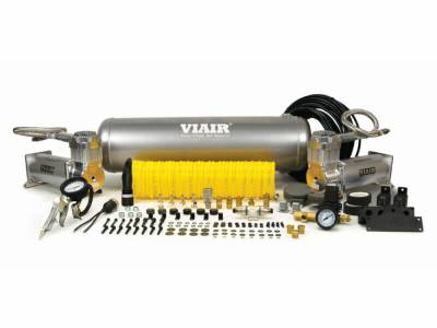 Viair - Viair 20017 Air Compressors 450C Dual On Board Air System 12V 150 Psi 2.5 G Tank