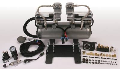 Viair - Viair 30005 Onboard Air Systems 2 On 2 Bolt-On Platforms 12v 200 PSI