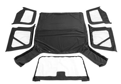 Rampage - Rampage 99735 Factory Replacement Soft Top Black Diamond for 97-06 Wrangler TJ