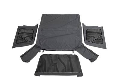 Rampage - Rampage 99335 Factory Replacement Soft Top Black Diamond for 97-06 Wrangler TJ