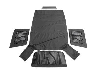 Rampage - Rampage 99835 Factory Replacement Soft Top w/Tinted Window for 07-10 Wrangler JK