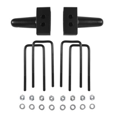 Pro Comp Suspension - Pro Comp Suspension 62201 Level Lift Block w/U-Bolt Kit for F150/Mark LT