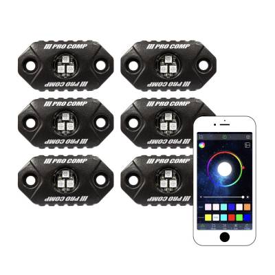 Pro Comp Suspension - Pro Comp Suspension 76501RGB LED Rock Light Kit