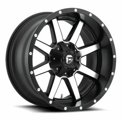 Fuel 1PC - Fuel Off Road D53717909845 D537 MAVERICK 17x9 6x135/5.5 -12mm Matte Black