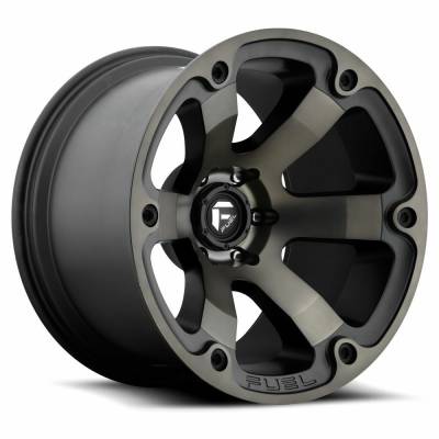 Fuel 1PC - Fuel Off Road D564 BEAST 16x8 6x5.5 1mm Matte Black D56416808345