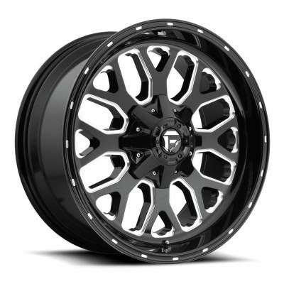 Fuel 1PC - Fuel Off Road D58820007047 D588 TITAN 20x10 5x5.5/5x150 -18mm Gloss Black/Milled