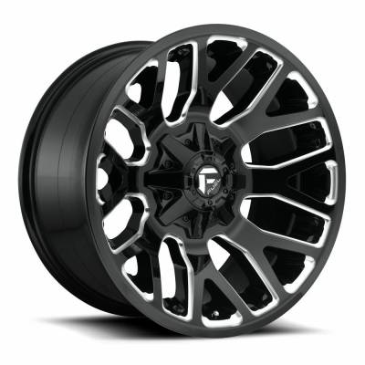 Fuel 1PC - Fuel Off Road D623 WARRIOR 20x9 6x135/5.5 1mm Gloss Black/Milled D62320909850