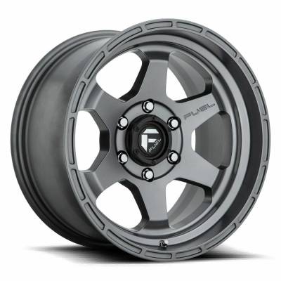 Fuel 1PC - Fuel Off Road D665 SHOK 17x9 5x150 1mm Matte Anthracite D66517905650