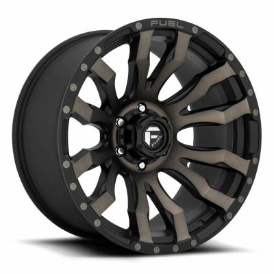 Fuel 1PC - Fuel Off Road D674 BLITZ 17x9 6x5.5 -12mm Matte Black D67417908445