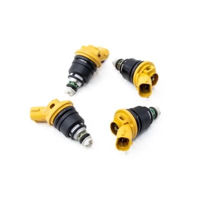 DeatschWerks - DeatschWerks 02J-00-0740-4 4Pc 740cc Side Feed Fuel Injectors