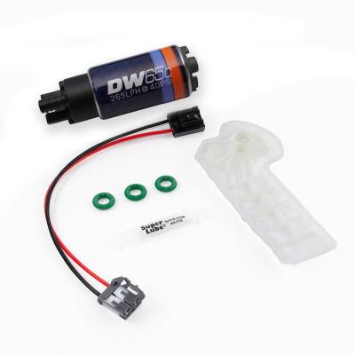 DeatschWerks - DeatschWerks 9-651-1010 DW65C Series 265lph Compact Fuel Pump w/Install Kit