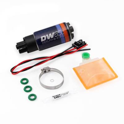 DeatschWerks - DeatschWerks 9-651-1017 DW65C Series 265lph Compact Fuel Pump w/Install Kit