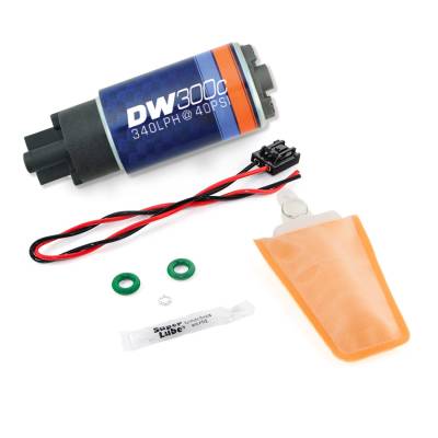 DeatschWerks - DeatschWerks 9-301s-1006 DW300 Series 320lph In-Tank Fuel Pump w/Install Kit