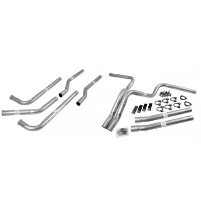 Dynomax - Dynomax 2.25" Header-Back Exhaust System Aluminized Steel 89006