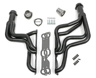 Hedman Hedders - Hedman 35260 Uncoated Long-Tube Headers for 64-72 GTO LeMans w/Pontiac V8