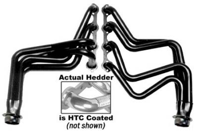 Hedman Hedders - Hedman 89276 SIlver EO Headers 82-96 Ford F150/F250/F350/Bronco 351W 5.8L