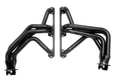 Hedman Hedders - Hedman 99200 Uncoated 1.625 Long-Tube Headers for 72-86 JEEP CJ5/CJ6/CJ7 304-401