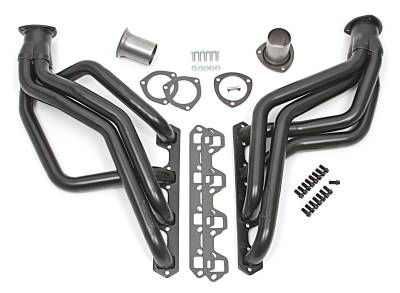 Hedman Hedders - Hedman 88390 Uncoated 1-5/8" Long-Tube Headers 79-93 Mustang 82-88 Fox-Body 5.0L