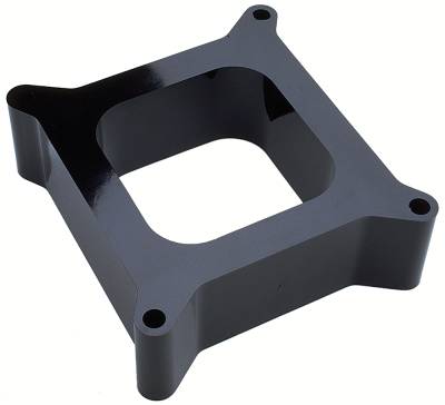 Trans-Dapt Performance - Trans-Dapt 2461 Plastic Phenolic Carb Spacer 2" Holley 4BBL Spacer Open