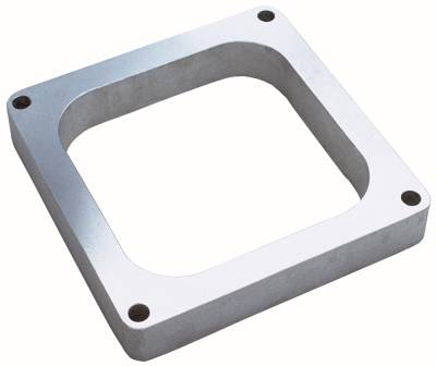 Trans-Dapt Performance - Trans-Dapt 2468 1" Tall Holley 4500 Dominator Spacer Open Cast Alu. Carb Spacer