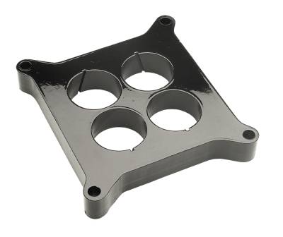Trans-Dapt Performance - Trans-Dapt 2531 Swirl-Torque Plastic Phenolic Carb Spacer 1" Holley 4BBL Sq Bore