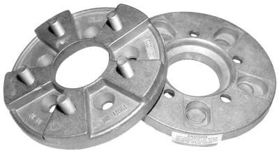 Trans-Dapt Performance - Trans-Dapt Performance 7071 Aluminum Wheel Adapters 5x4.5 to 5x5.0 1/2" Studs