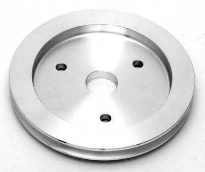 Trans-Dapt Performance - Trans-Dapt 8876 Mach. Alu. Crankshaft Pulley 1 Groove Chevy 396-454 Short W/P