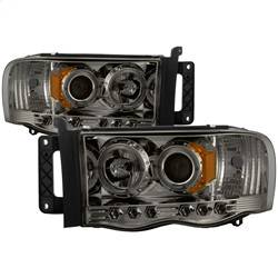 Spyder Auto - Spyder Auto 5009999 LED Halo Projector Headlights Chrome/Smoked