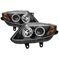 Spyder Auto - Spyder Auto 5029072 Black/Clear LED Halo Projector Headlights for 03-08 BMW Z4