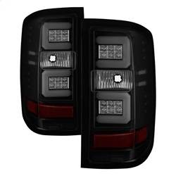 Spyder Auto - Spyder Auto 5083739 LED Taillights Black/Smoke for 16-17 Silverado