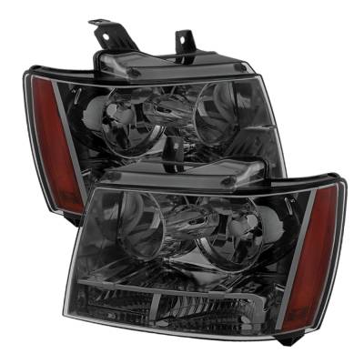xTune Auto - xTune Auto 9022784 Crystal Headlights Chrome/Smoked