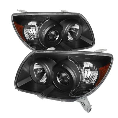 xTune Auto - xTune Auto 9023378 Crystal Headlights Black/Clear