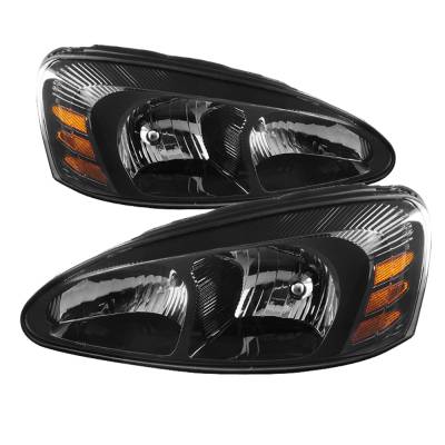 xTune Auto - xTune Auto 9023637 Crystal Headlights Black/Clear
