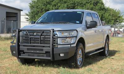 Steelcraft - Steelcraft 60-11410CC Black HD Front Elevation Bumper for 15-17 Ford F150