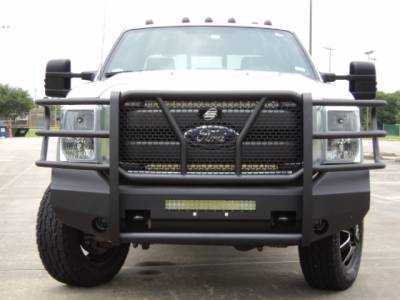 Steelcraft - Steelcraft 60-11370 Black HD Front Elevation Bumper for 11-16 Ford Super Duty