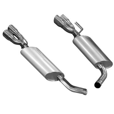 Kooks Custom Headers - Kooks Custom Headers 25106100 Axle Back Exhaust System for 14 SS