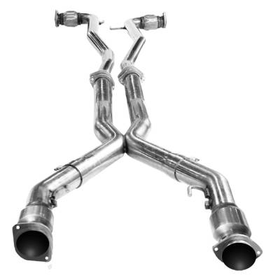 Kooks Custom Headers - Kooks Custom Headers 24203200 Catted X-Pipe for 08-09 G8