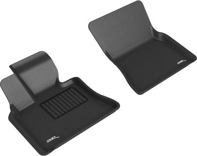 3D MAXpider - MAXpider L1BM05111509 Kagu Floor Mat Front Black BMW X5/X6