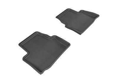 3D MAXpider - MAXpider L1CD00621509 Kagu Floor Mat Rear Black 13-19 Cadillac ATS