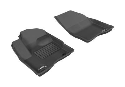 3D MAXpider - MAXpider L1FR01811509 Kagu Floor Mat Front Black Ford Taurus
