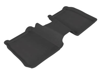 3D MAXpider - MAXpider L1FR02121509 Kagu Floor Mat Rear Black Ford Flex