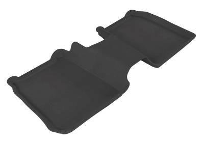 3D MAXpider - MAXpider L1FR05121509 Kagu Floor Mat Rear Black 09-19 Ford Flex
