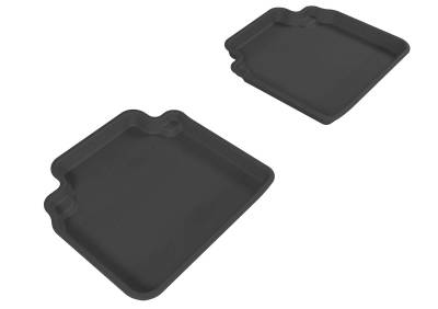 3D MAXpider - MAXpider L1HD00821509 Kagu Floor Mat Rear Black Honda Accord Sedan